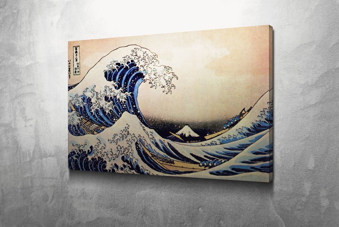 Большая волна в Канагаве - Кацусика Хокусай