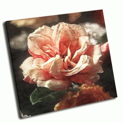 Картина цветочный фон в пастельных тонах с чайными розами