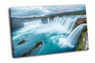 Картина исландский водопад годафосс