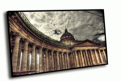 Картина колонны казанского собора