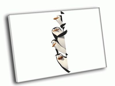 Картина пингвины из мадагаскара за углом