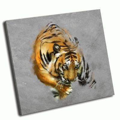 Картина тигр на стене-2