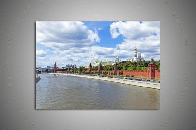 Московский кремль и набережная-2