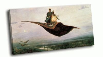 Репродукция картины в. м. васнецов - ковёр-самолёт (1880)