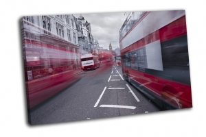 Красные автобусы в Лондоне